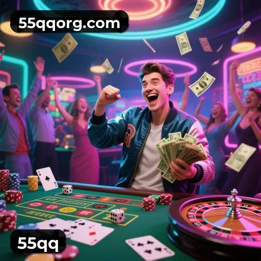 Aplicativo móvel 55qq para iOS e Android